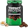 Nutrology TRIPACT Vegan Protein Powder, for Vegan Protein Shakes or Meal Replacement with Organic Pea Protein Powder - Chocolate Peanut Butter (20 Servings) & Peanut Butter Vanilla (20 Servings)