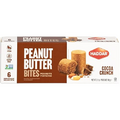 Haddar Cocoa Crunch Peanut Butter Bites, (2 Pack – 12 Bites) | Gluten Free PB Bites | Individually Wrapped | Plant Based Protein Snack | No Artificial Ingredients