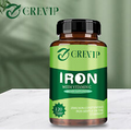 Iron 25mg - Vitamin C - Relieve Anemia, Absorbs Easily Raise Hemoglobin Levels