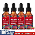 Keto Diet Drops 2000mg Ketosis Weight Loss Fat Burner Carb Blocker Supplement