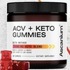 Ascanium ACV + KETO Gummies 1500mg Low-Sugar & Low-Carbs Apple Cider Vinegar