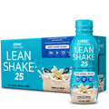 GNC Total Lean Lean Shake 25 - Vanilla Bean - 14oz. (12 Bottle) - SALE !!