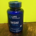 Life Extension MSM 1000mg Joint Knee Muscle Health Support 100 Caps 04/25