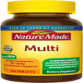 Nature Made Multivitamin Tablets with Iron, Multivitamin for Women and Men for