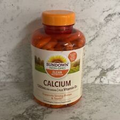 Sundown Calcium 1200mg w/ Vitamin D3 for Immune Support , 170 Softgels Exp:01/26