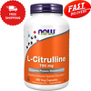 NOW FOODS L-Citrulline 750 mg - 180 Capsules.