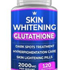 Glutathione Whitening Pills - 120 Capsules 2000Mg Glutathione - Effective Skin