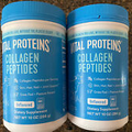 Vital Proteins Collagen Peptides Dietary Supplement Unflavored Powder 10 OZ x 2