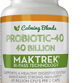 Probiotic, 40 Billion CFU, Bi-Pass Delivery System for Maximum Effectiveness, Sh