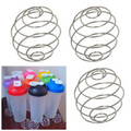 1pc Whisk Wire Protein Mixing Mixer Ball for Shaker Drink Bottle Cup Silver*
