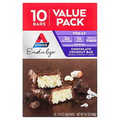 Atkins Endulge Treat 10 Ct Chocolate Coconut Bar, Keto Friendly Energy Bars