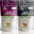 All Day Slimming Tea for Weight Loss - All Natural 30 Days Detox Tea That Flatte
