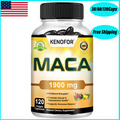 Maca Root Capsules 1900mg|30/60/120 Pills | Red,Yellow, Black Maca Sexual Health