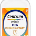 Centrum Minis Mens 280 Ct Daily Multivitamin Immune Support with Zinc Exp 10/24