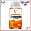 Taurine Supplements Capsule 1000Mg Supports Muscle,Brain & Vision Health