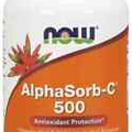 NOW Foods Alphasorb-C 500 180 Veg Caps