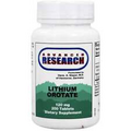 Advanced Research/Nutrient Carriers Lithium Orotate 120 mg 200 Tabs