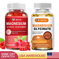 Magnesium Glycinate Capsules For Sleep Health,Relief Anxiety Magnesium Gummies