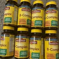 8 Of Nature Made Stress B Complex with Zinc Tablets - 75 Count Expires 3/25