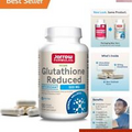 Glutathione Reduced 500 mg - 120 Veggie Capsules - Intracellular Antioxidant ...