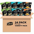 All Natural Baked Pita Chips, Non-GMOcertified, ReducedFat, Variety Pack of 24