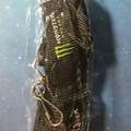 Monster Energy Drink Black Lanyard Keychain New Official sealed