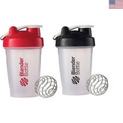 Single 20oz 2 Pack - Colors Vary - Shaker Bottles for Protein and Supplements