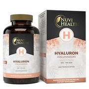 Hyaluronic Acid 100 Capsules High Dose with 500 mg - Vegan - Hyaluron Skin Joints