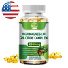 Magnesium Citrate 2000mg 120 Capsules Vegetarian/Gluten Free/Non-GMO Phi