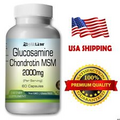 Glucosamine Chondroitin MSM 2000mg Peanut-Free, Pesticide-Free & Phthalate Free