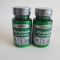 2 Potassium Plus Iodine 180+180 Veg Tablets K+I Exp 10/2025 Piping Rock