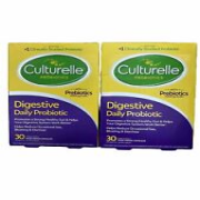 LOT OF 2 Culturelle Digestive Daily Probiotic 30 Capsules EACH EXP 01/2026