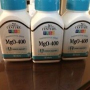 MgO-400 Compare VS. Mag-Ox 400 Mineral Supplement 3 bottles 270 Tabs FREE SHIPPI