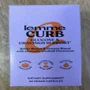 Lemme CURB Glucose And Cravings Support 60 Vegan Capsules Exp 01/2026 New Sealed