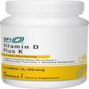 Klaire Lab SFI Health Vitamin D Plus K 60 Capsules