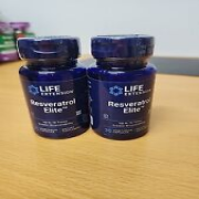 (2) Life Extension Resveratrol Elite 167 mg 30 Veg Caps