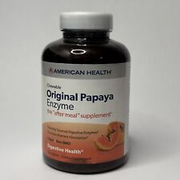 AMERICAN HEALTH Chewable Original Papaya Enzyme - 600 Chewable Tablets