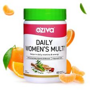 OZiva Daily Women’s Multivitamin Tablets, 60 Vegetarian Tablets Pack of 1