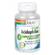 Acidophilus 120 Caps 3 Billion by Solaray