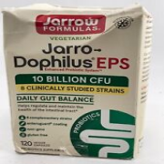 Jarrow Jarro-Dophilus EPS 10 BILLION ORGANISMS PER CAP 120 CAPS Exp 12/2024