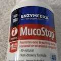 Enzymedica MucoStop 48 Caps Casein-Dairy-Egg-Gluten-Free ,exp 04/2025,new,sealed