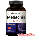 Melatonin 20mg High Potency Natural Sleep Aid 365-Fast Dissolve Tablet Full Year