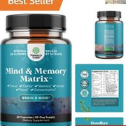 Synergetic Mental Energy and Focus Brain Vitamins for Cognitive Enhancement