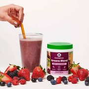 US Greens Blend Antioxidant Vegan Powder - Sweet Berry - 7.4oz