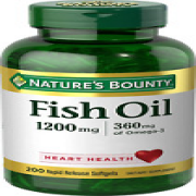 Fish Oil, Supports Heart Health, 2400Mg, Coated Softgels, 90 Ct.