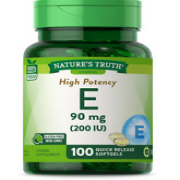 2PK Nature's Truth High Potency Vitamin E 200 IU 100CT 840093106063YN