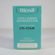 Biosil Collagen Generator ch-OSA Hair Skin Nails Joints 30 Liquid Capsules 2025