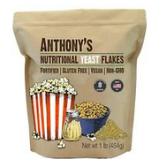 Anthony's Premium Nutritional Yeast Flakes, 1 lb, 1 Pound (Pack of 1)