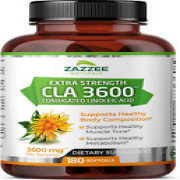 Extra Strength CLA 3600, 180 Softgels, 3600 Mg per Serving, High-Potency Conjuga