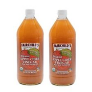 Fairchild's Organic Raw & Unfiltered Apple Cider Vinegar, 32 FZ - Two Pack